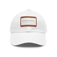 Michael Brown Leather Patch Dad Cap – Adjustable Unisex Baseball Hat