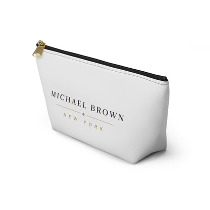 Michael Brown New York Accessory Pouch — Personalized Travel Makeup Bag