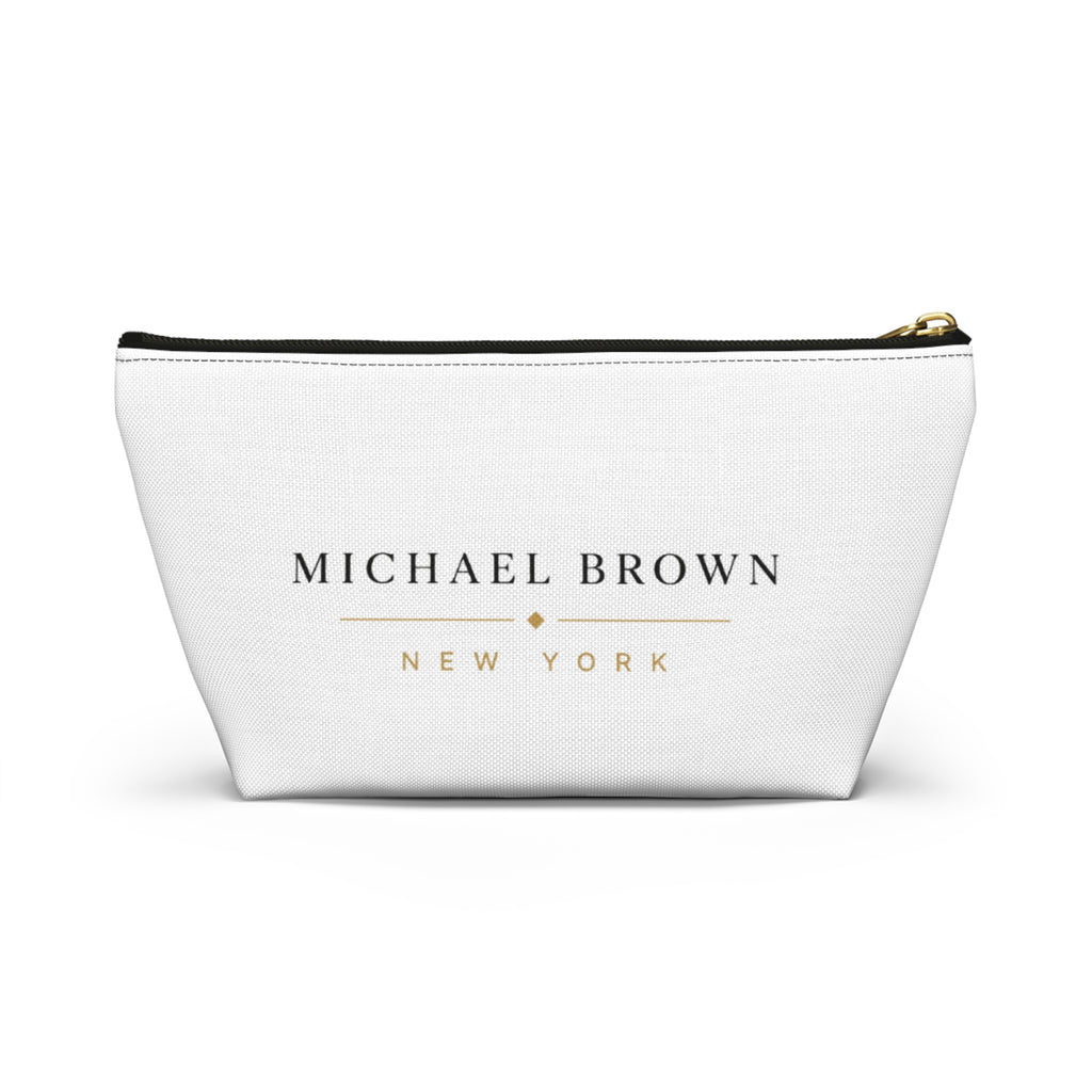 Michael Brown New York Accessory Pouch — Personalized Travel Makeup Bag
