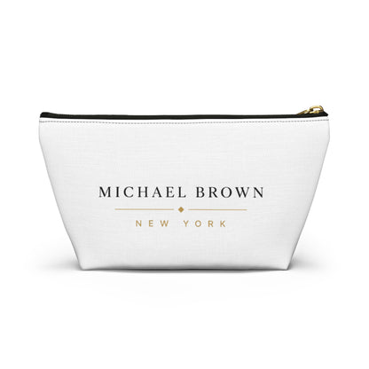 Michael Brown New York Accessory Pouch — Personalized Travel Makeup Bag