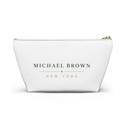 Michael Brown New York Accessory Pouch — Personalized Travel Makeup Bag
