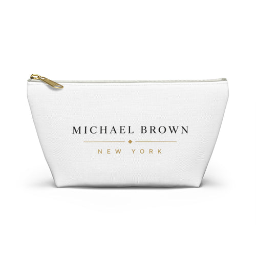 Michael Brown New York Accessory Pouch — Personalized Travel Makeup Bag